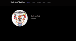 Desktop Screenshot of bodyartweb.com
